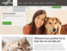Tablet Screenshot of northwoodanimal.com